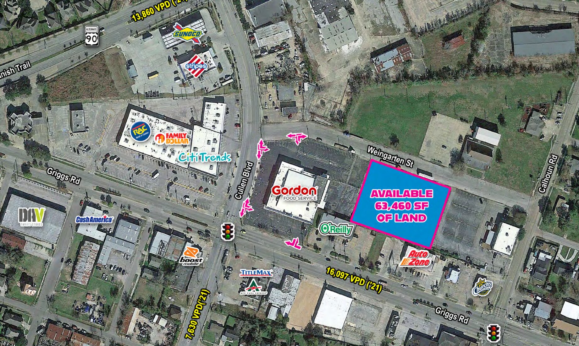 NEQ Griggs Rd, Houston, TX à vendre Photo du bâtiment- Image 1 de 7