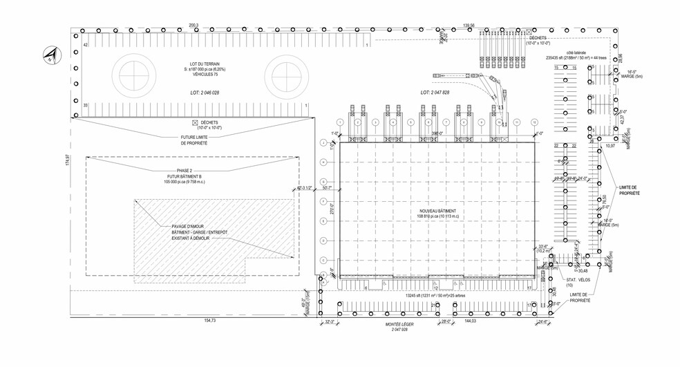 1288 Montée Léger, Les Cèdres, QC for lease - Floor Plan - Image 2 of 4