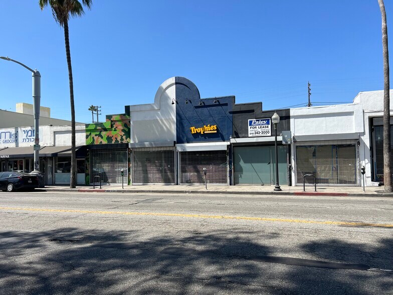 515--527 N Fairfax Ave, Los Angeles, CA à louer - Photo du bâtiment - Image 3 de 3