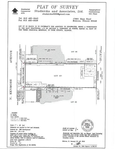 6027 N Kenmore Ave, Chicago, IL à vendre - Plan cadastral - Image 2 de 14