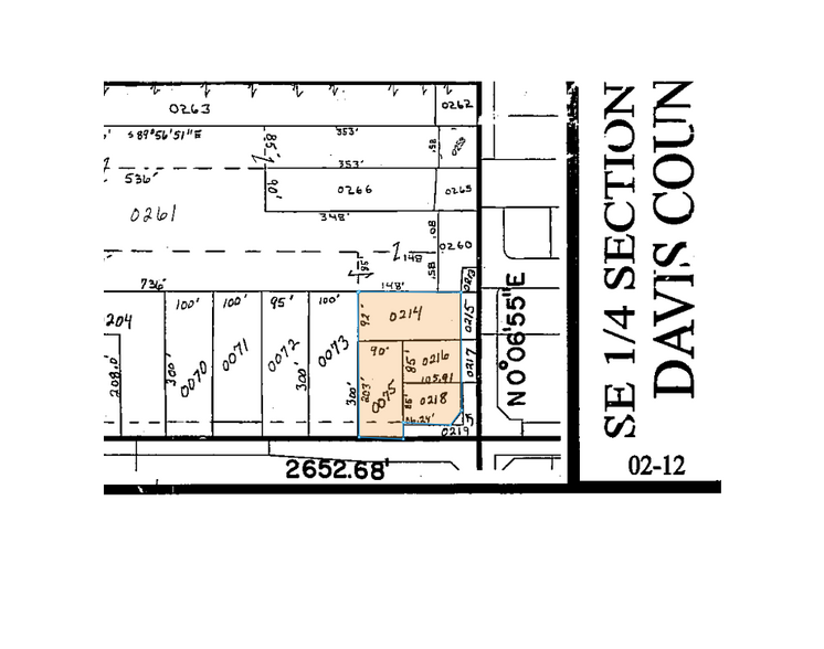 NWC 300 N 2000 W, West Point, UT for lease - Plat Map - Image 2 of 2