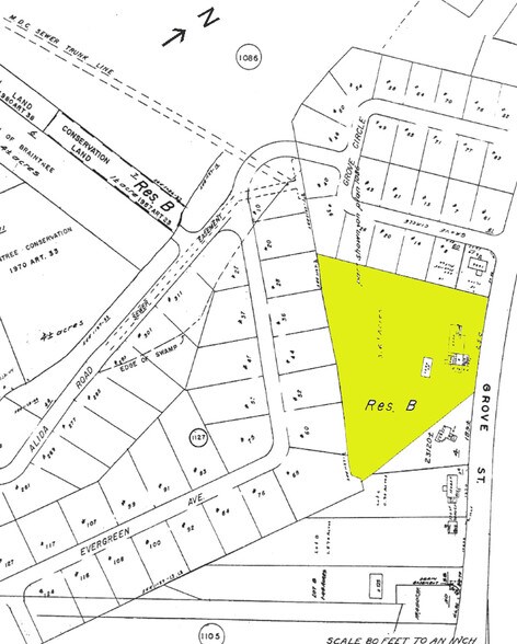 95 Grove St, Braintree, MA à louer - Plan cadastral - Image 2 de 7