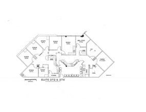 12740 Hillcrest Rd, Dallas, TX à louer Plan d’étage- Image 1 de 1