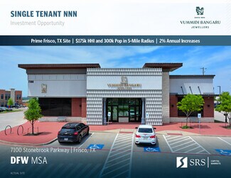 Plus de détails pour 7100 Stonebrook Pky, Frisco, TX - Commerce de détail à vendre