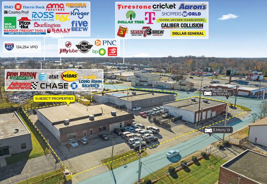 3301-3307 S Madison Ave, Indianapolis, IN à vendre - Photo du bâtiment - Image 3 de 9