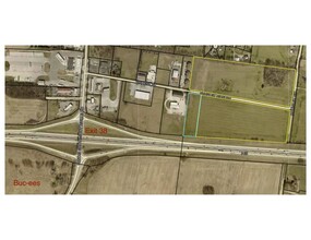 Stanley Rice Rd, Smiths Grove, KY - aerial  map view