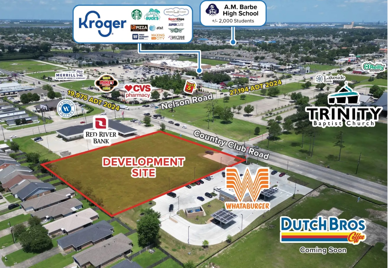 1835 Country Club Rd, Lake Charles, LA for sale Building Photo- Image 1 of 2