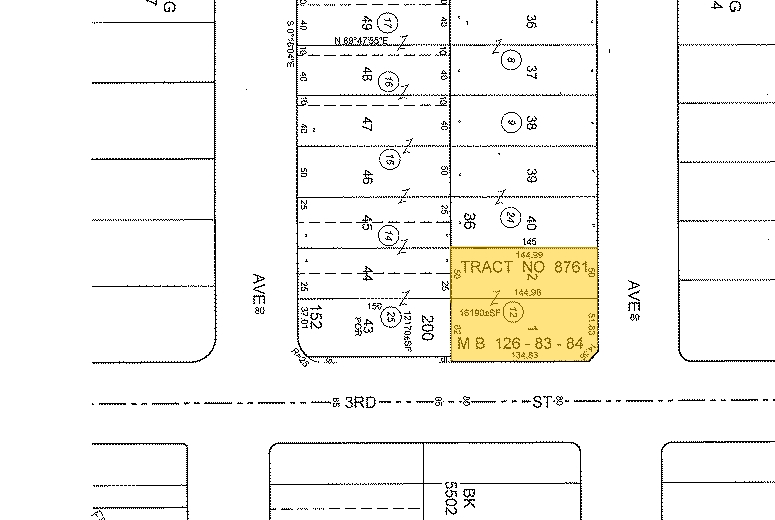 3801-3813 W 3rd St, Los Angeles, CA for lease - Plat Map - Image 2 of 8