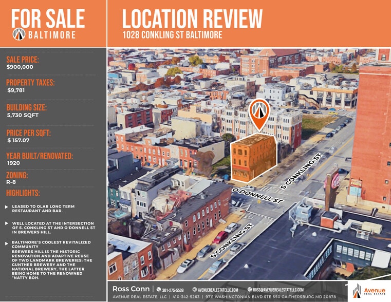 1028 S Conkling St, Baltimore, MD for sale - Building Photo - Image 2 of 11