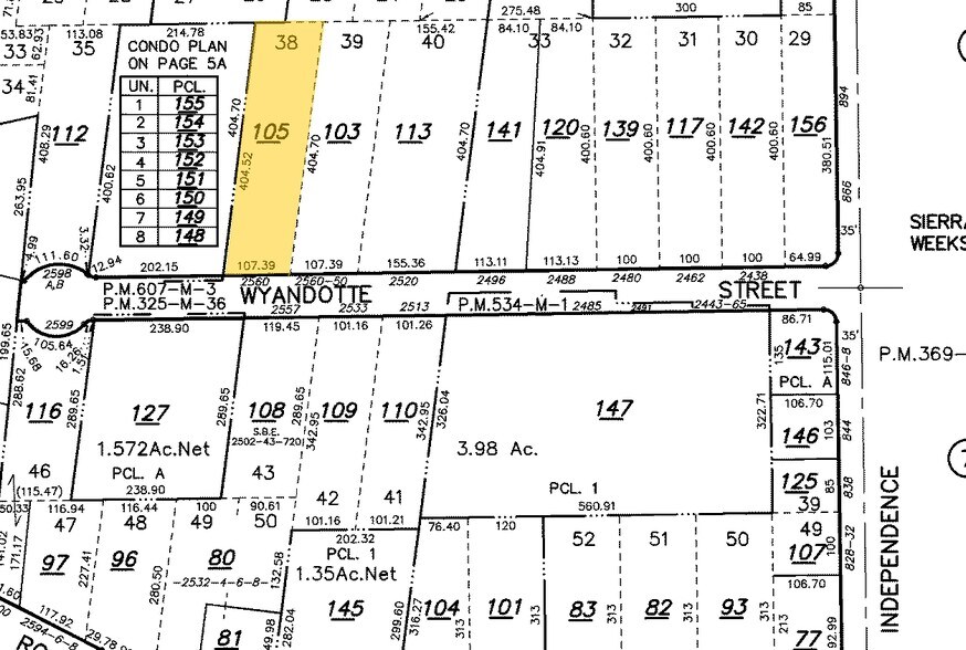 2560 Wyandotte St, Mountain View, CA à louer - Plan cadastral - Image 3 de 3