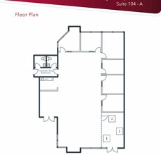 23181 Verdugo Dr, Laguna Hills, CA à louer Plan d’étage- Image 1 de 2