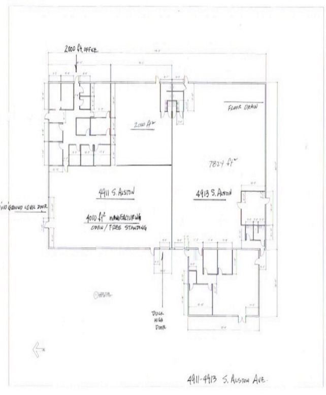 4913 S Alston Ave, Durham, NC for lease Floor Plan- Image 1 of 16