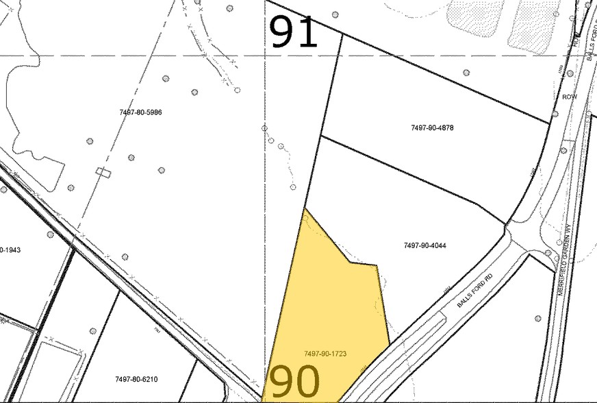 13042 Balls Ford Rd, Manassas, VA à vendre - Plan cadastral - Image 1 de 1