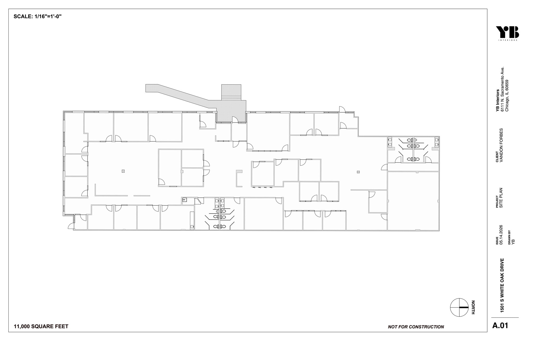 1501-1531 S White Oak Dr, Waukegan, IL for lease Site Plan- Image 1 of 1