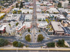 124 University Ave, Palo Alto, CA - AERIAL map view - Image1