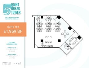 17011 Beach Blvd, Huntington Beach, CA for lease Floor Plan- Image 1 of 1