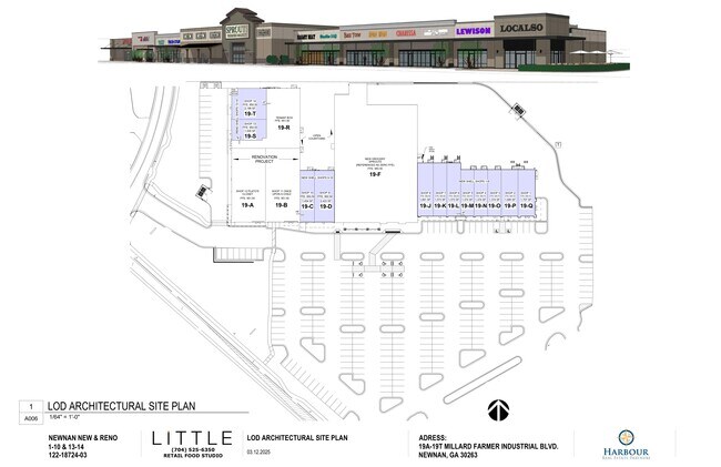 Plus de détails pour 19 Millard Farmer Industrial Blvd, Newnan, GA - Commerce de détail à louer