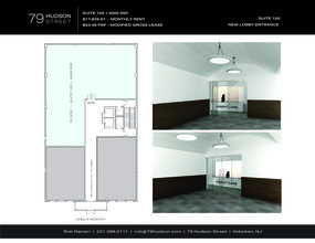 79 Hudson St, Hoboken, NJ à louer Plan d’étage- Image 2 de 4