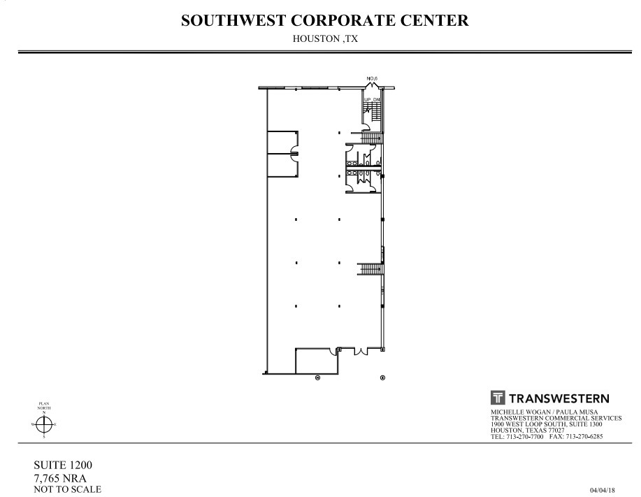 9700-9702 Bissonnet St, Houston, TX for lease Floor Plan- Image 1 of 1