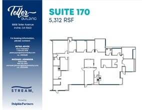 18818 Teller Ave, Irvine, CA à louer Plan d’étage- Image 1 de 2