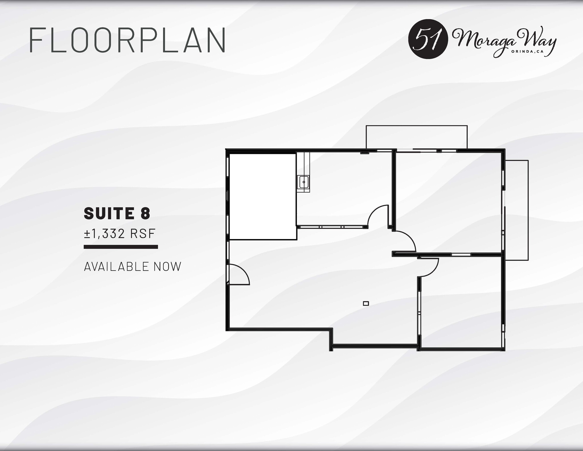 51 Moraga Way, Orinda, CA for lease Floor Plan- Image 1 of 1