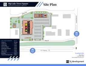 711 Rose Dr, Big Lake, MN for lease Site Plan- Image 2 of 2