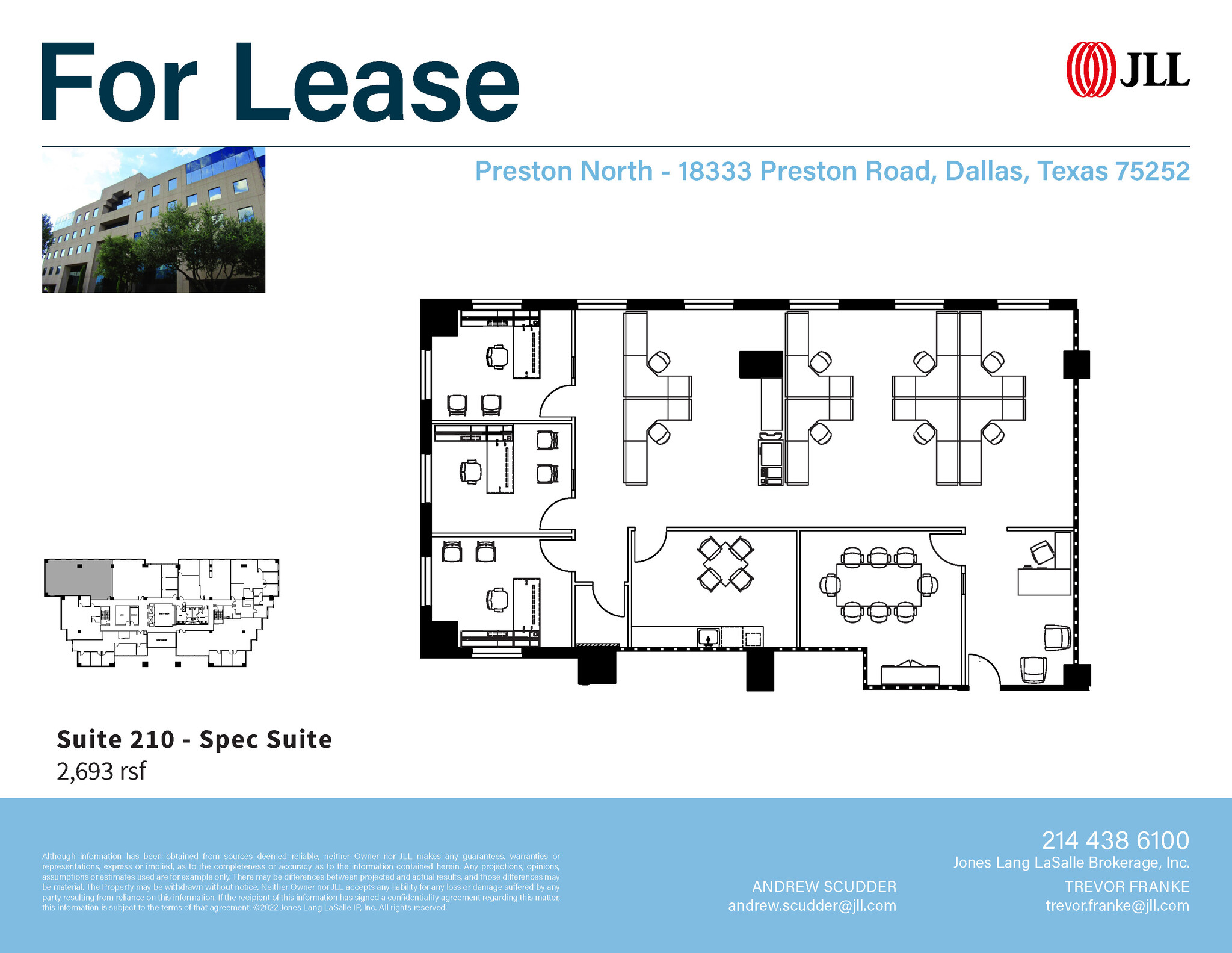 18333 Preston Rd, Dallas, TX à louer Plan d’étage- Image 1 de 1