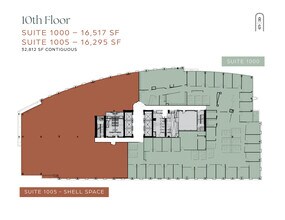 901 N Glebe Rd, Arlington, VA à louer Plan d’étage- Image 1 de 1