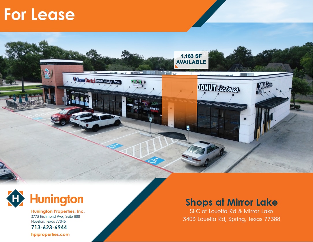 SEC Louetta Rd At Mirror Lake Rd, Spring, TX for lease Primary Photo- Image 1 of 2