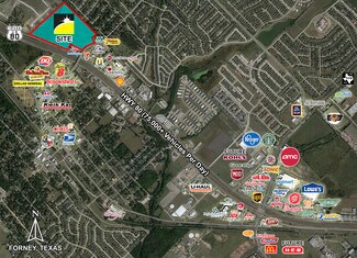 Plus de détails pour Hwy 80 & Pinson Rd, Forney, TX - Terrain à louer