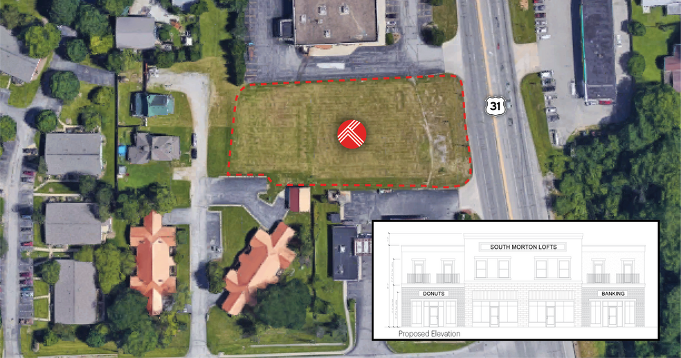 100 South Morton St., Franklin, IN for lease - Primary Photo - Image 1 of 5