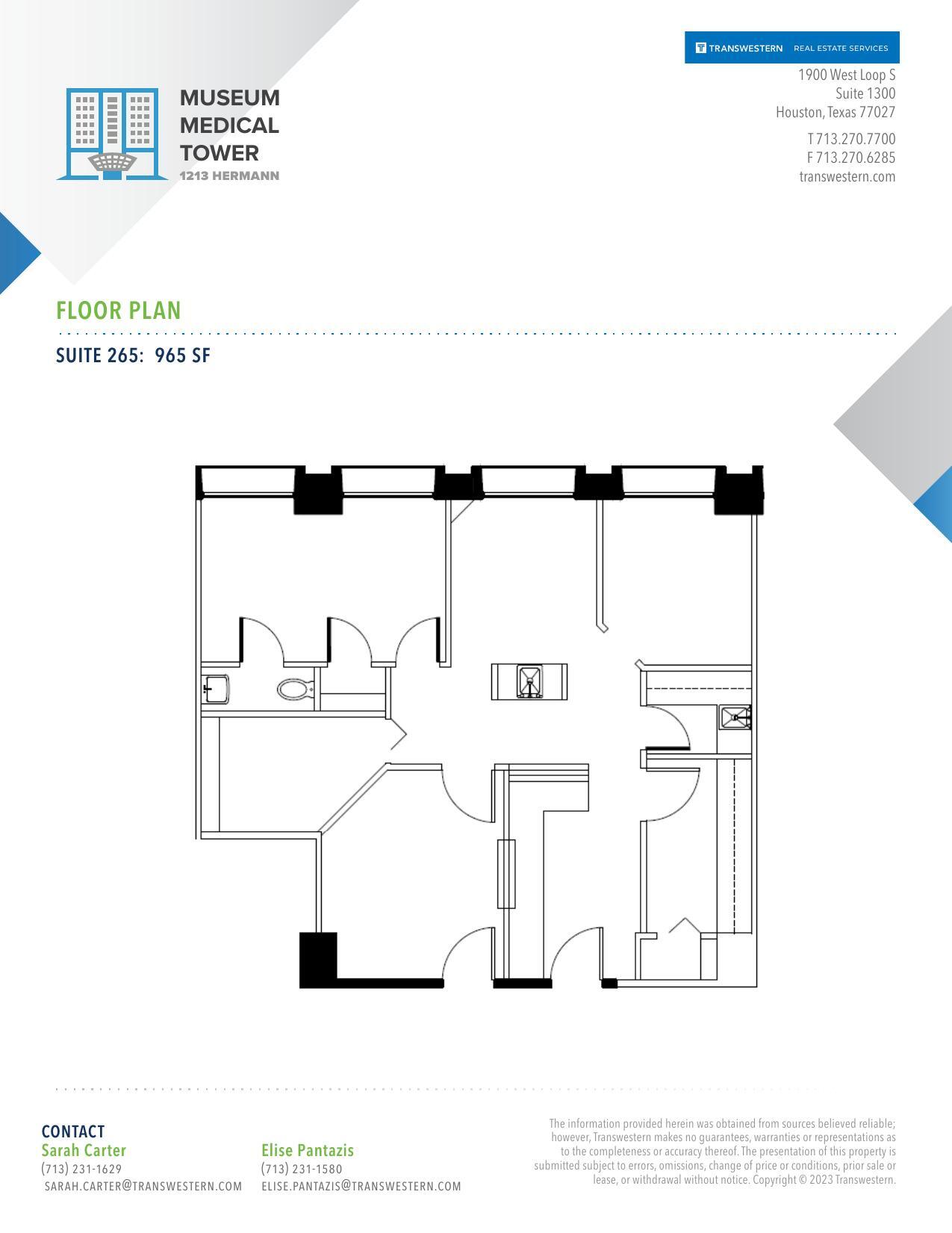 1213 Hermann Dr, Houston, TX à louer Plan d  tage- Image 1 de 1