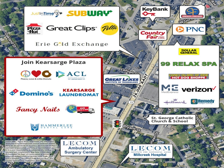 5130-5158 Peach St, Erie, PA for lease - Aerial - Image 3 of 20