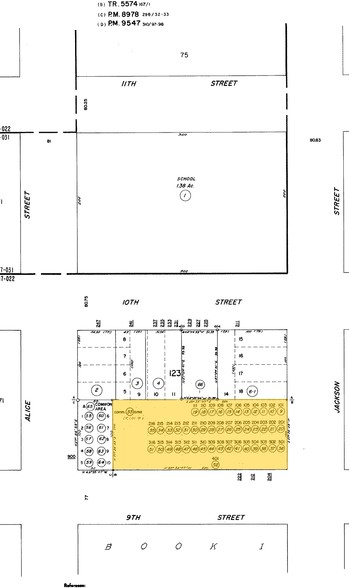 212 9th St, Oakland, CA à louer - Plan cadastral - Image 3 de 8