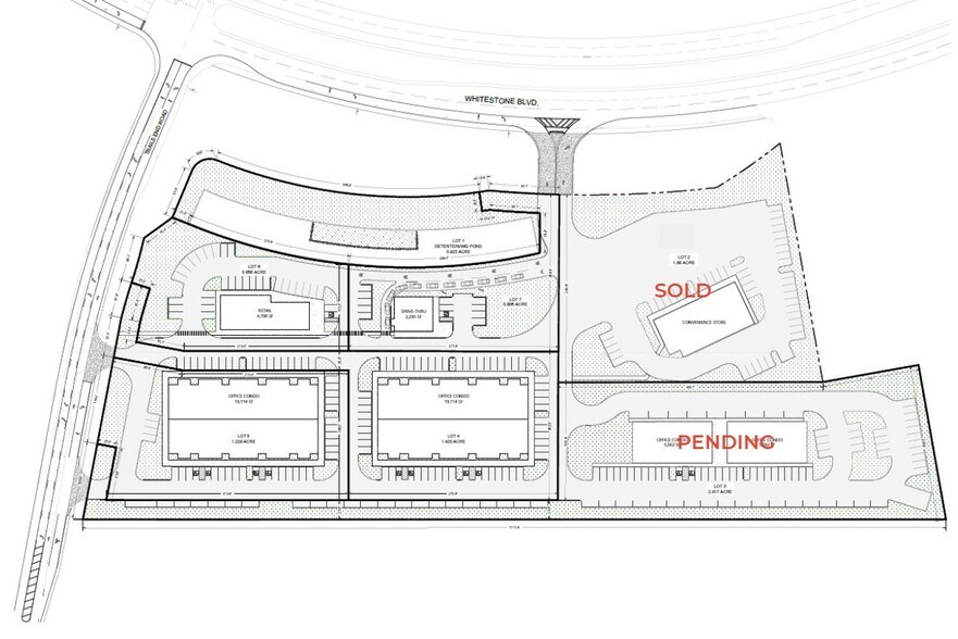 12905 Trails End Rd, Cedar Park, TX à vendre - Plan de site - Image 2 de 4