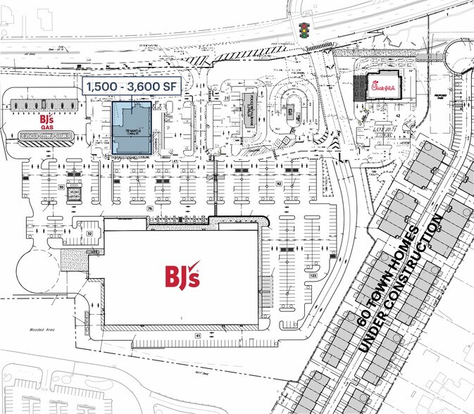 851 Route 10, Whippany, NJ à louer - Plan de site - Image 2 de 4