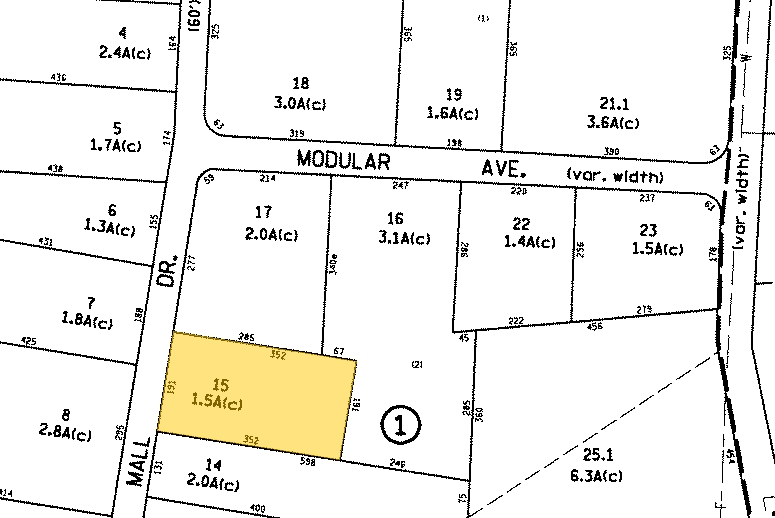 70 Mall Dr, Commack, NY for lease - Plat Map - Image 2 of 5