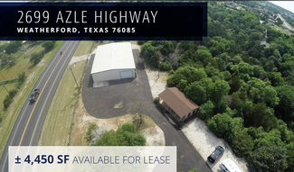 Plus de détails pour 2699 Azle Hwy, Weatherford, TX - Industriel à louer