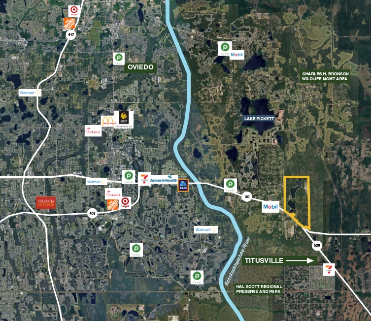 19543 E Colonial Dr, Orlando, FL à vendre Aérien- Image 1 de 3