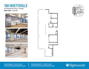 150 Fayetteville St, Raleigh, NC à louer Photo du bâtiment- Image 1 de 1