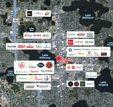 347 N Orlando Ave, Winter Park, FL - AERIAL map view - Image1