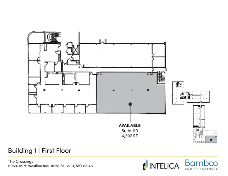 11969-11975 Westline Industrial Dr, Saint Louis, MO for lease - Site Plan - Image 1 of 9