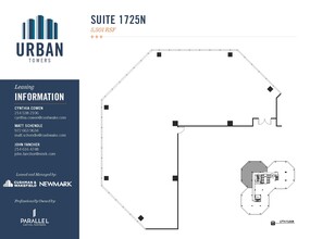 222 W Las Colinas Blvd, Irving, TX à louer Plan d’étage- Image 1 de 1