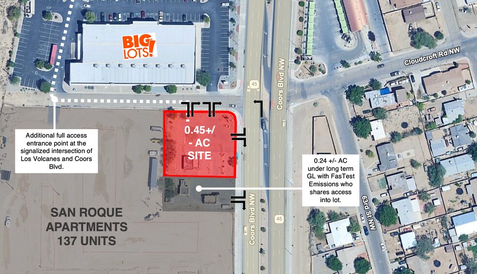 455 Coors Blvd NW, Albuquerque, NM à louer - Photo du bâtiment - Image 3 de 8