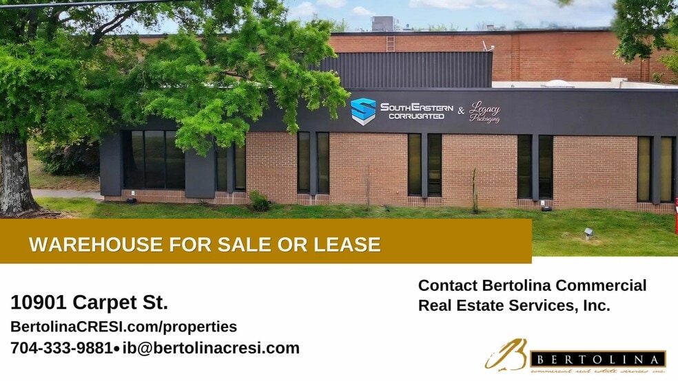10901 Carpet St, Charlotte, NC for lease - Commercial Listing Video - Image 2 of 29