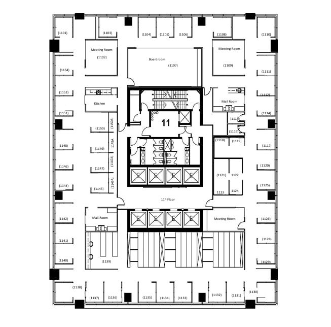144 4th Ave SW, Calgary, AB for lease Floor Plan- Image 1 of 1