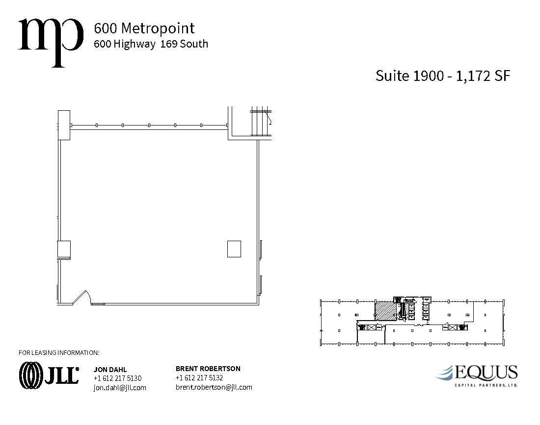 600 Highway 169 S, Saint Louis Park, MN for lease Floor Plan- Image 1 of 1