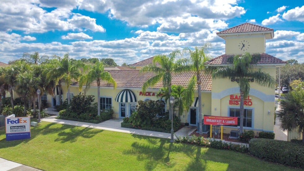 5683-5693 SE Crooked Oak Ave, Hobe Sound, FL for lease - Aerial - Image 2 of 3