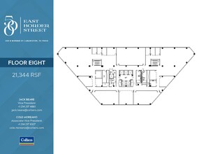 500 E Border St, Arlington, TX à louer Plan d’étage- Image 1 de 7