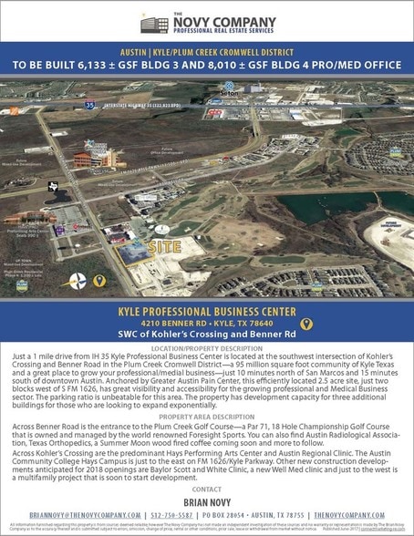 4210 Benner Rd, Kyle, TX for lease - Aerial - Image 1 of 4